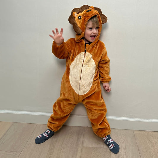 Lion Onesie - Orange - Toddler and Baby - Little Onesie Land#