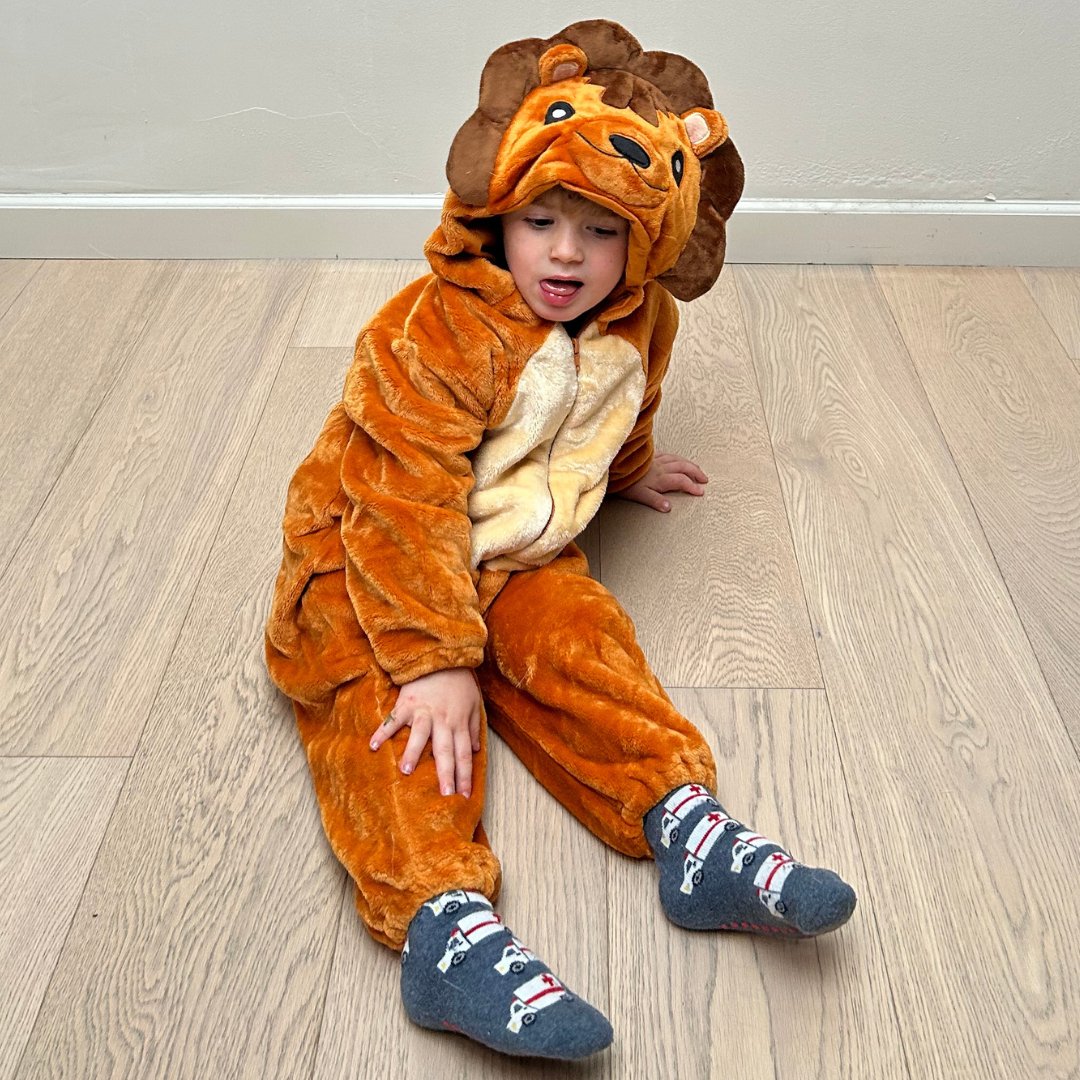 Lion Onesie - Orange - Toddler and Baby - Little Onesie Land#