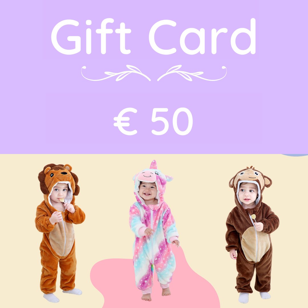 Little Onesie Gift Card - Little Onesieland#