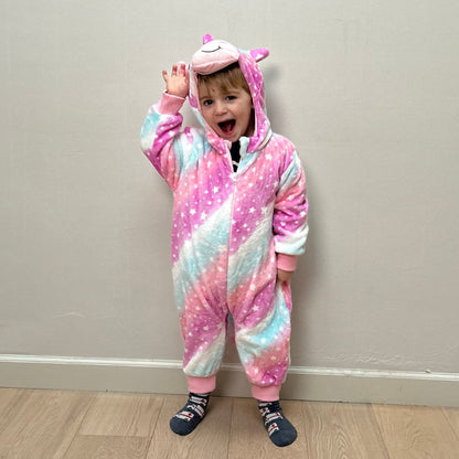 Rainbow Unicorn Onesie - Toddler and Baby - Little Onesie Land#