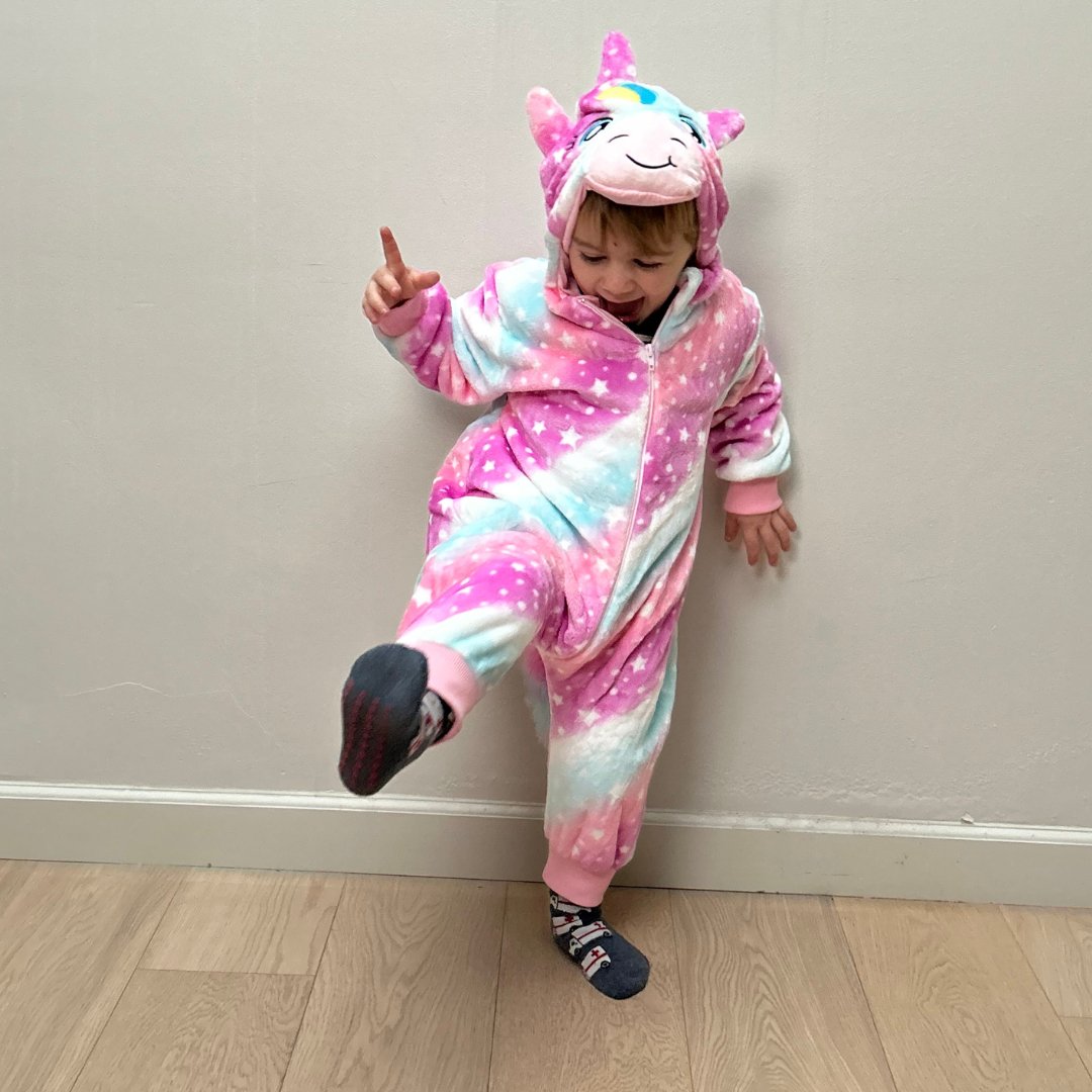 Rainbow Unicorn Onesie - Toddler and Baby - Little Onesie Land#