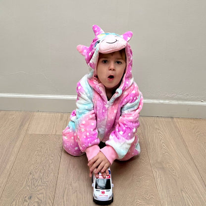 Rainbow Unicorn Onesie - Toddler and Baby - Little Onesie Land#